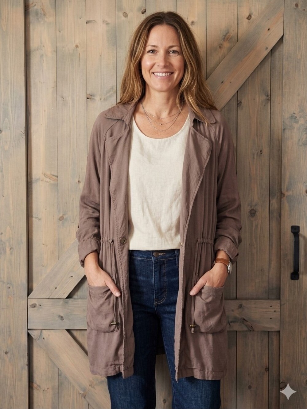 Cato Lightweight Layering Jacket Size Large